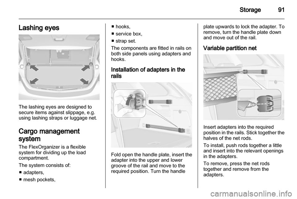 VAUXHALL ASTRA J 2013.75  Owners Manual 