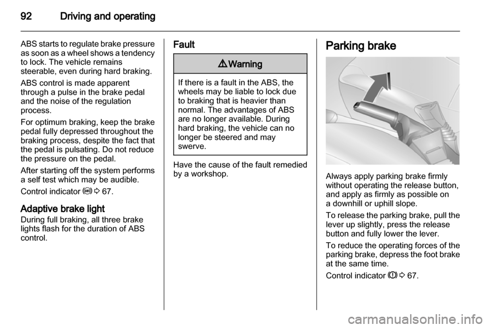 VAUXHALL COMBO 2010  Owners Manual 