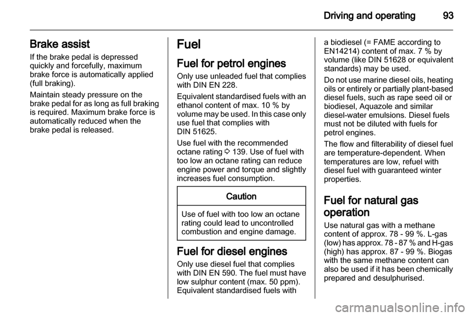 VAUXHALL COMBO 2010  Owners Manual 