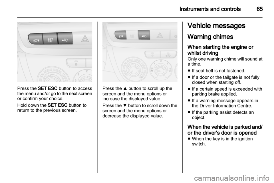 VAUXHALL COMBO 2012  Owners Manual 