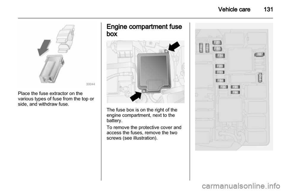 VAUXHALL COMBO D 2013  Owners Manual 