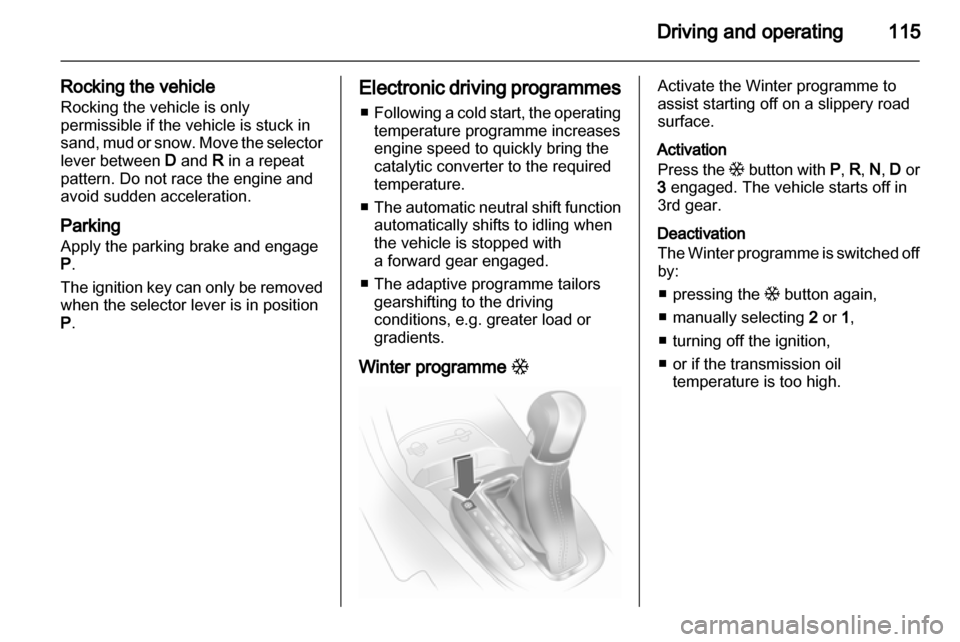 VAUXHALL CORSA 2010.5  Owners Manual 