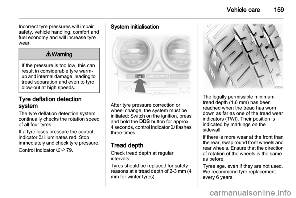 VAUXHALL CORSA 2010.5  Owners Manual 