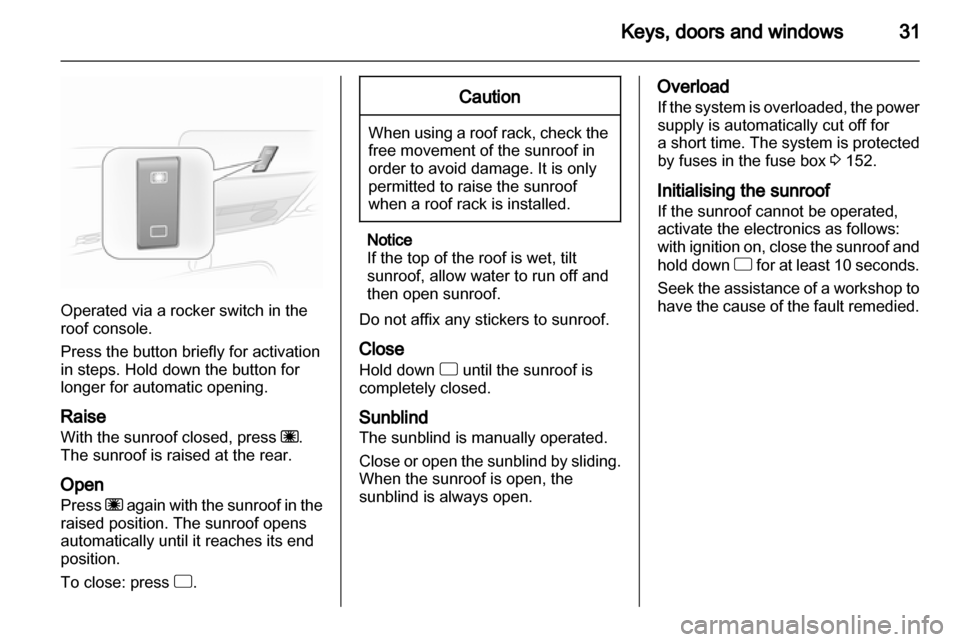 VAUXHALL CORSA 2010.5  Owners Manual 