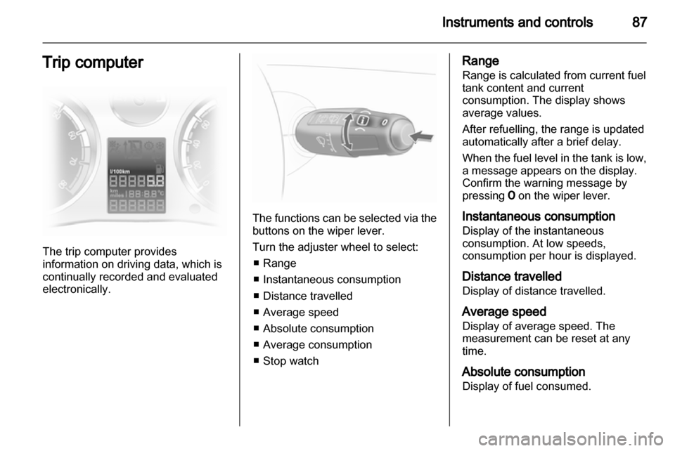 VAUXHALL CORSA 2010.5  Owners Manual 