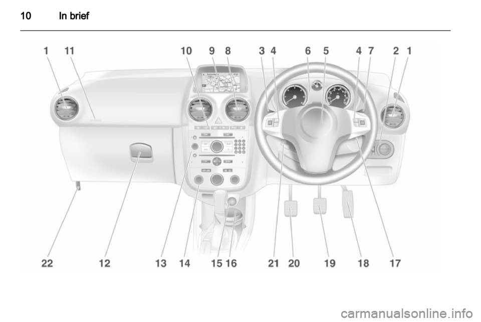 VAUXHALL CORSA 2010.5  Owners Manual 