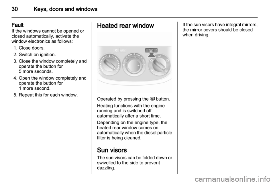 VAUXHALL CORSA 2011  Owners Manual 