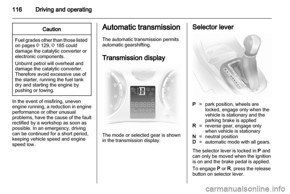 VAUXHALL CORSA 2011.5  Owners Manual 