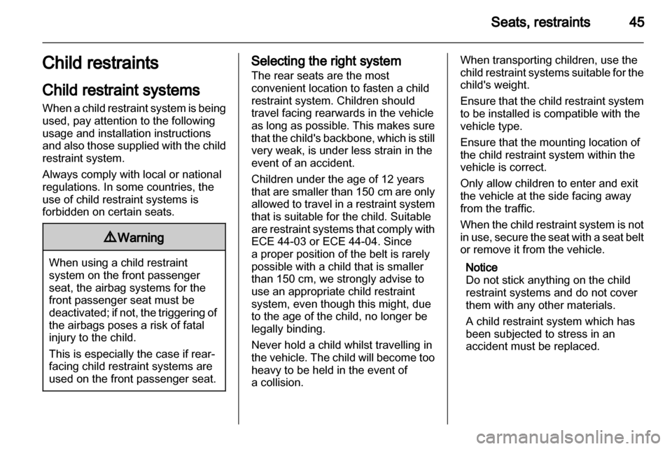 VAUXHALL CORSA 2011.5  Owners Manual 