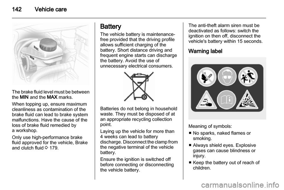 VAUXHALL CORSA 2012  Owners Manual 
