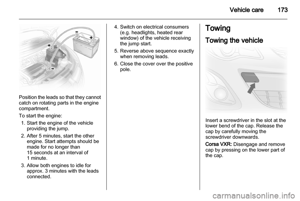 VAUXHALL CORSA 2012  Owners Manual 