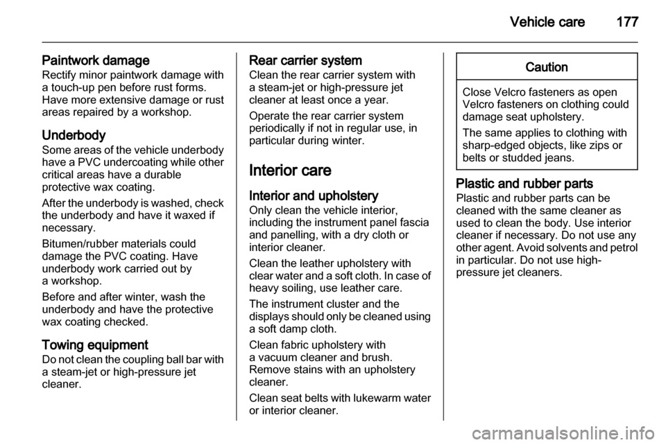 VAUXHALL CORSA 2012  Owners Manual 