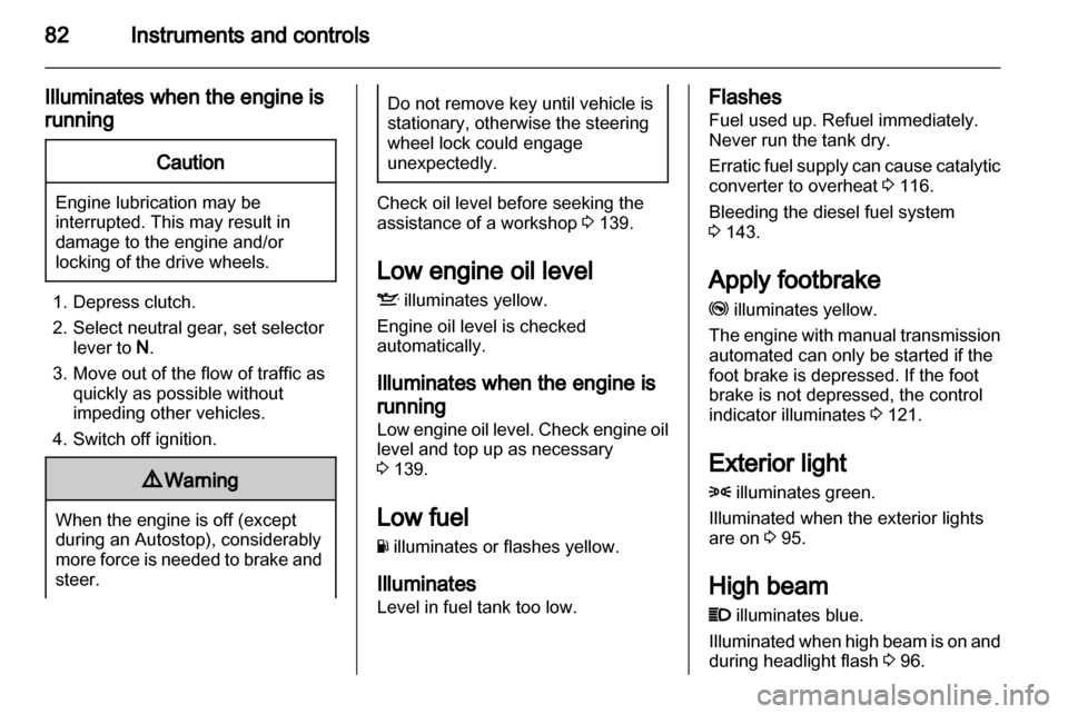 VAUXHALL CORSA 2012  Owners Manual 