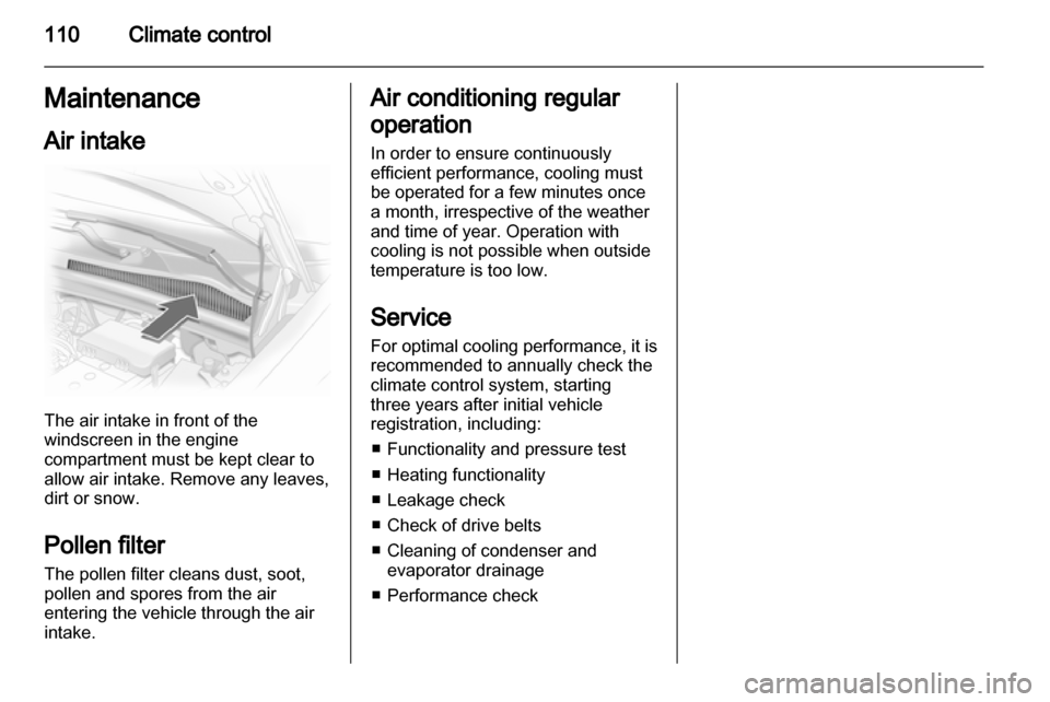VAUXHALL CORSA 2012.5  Owners Manual 