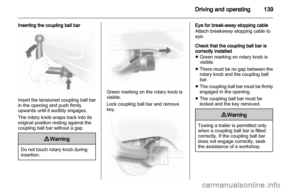 VAUXHALL CORSA 2012.5  Owners Manual 