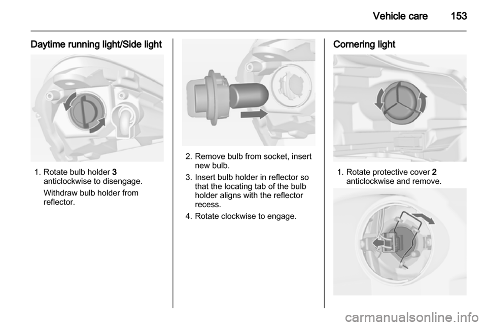 VAUXHALL CORSA 2012.5  Owners Manual 
