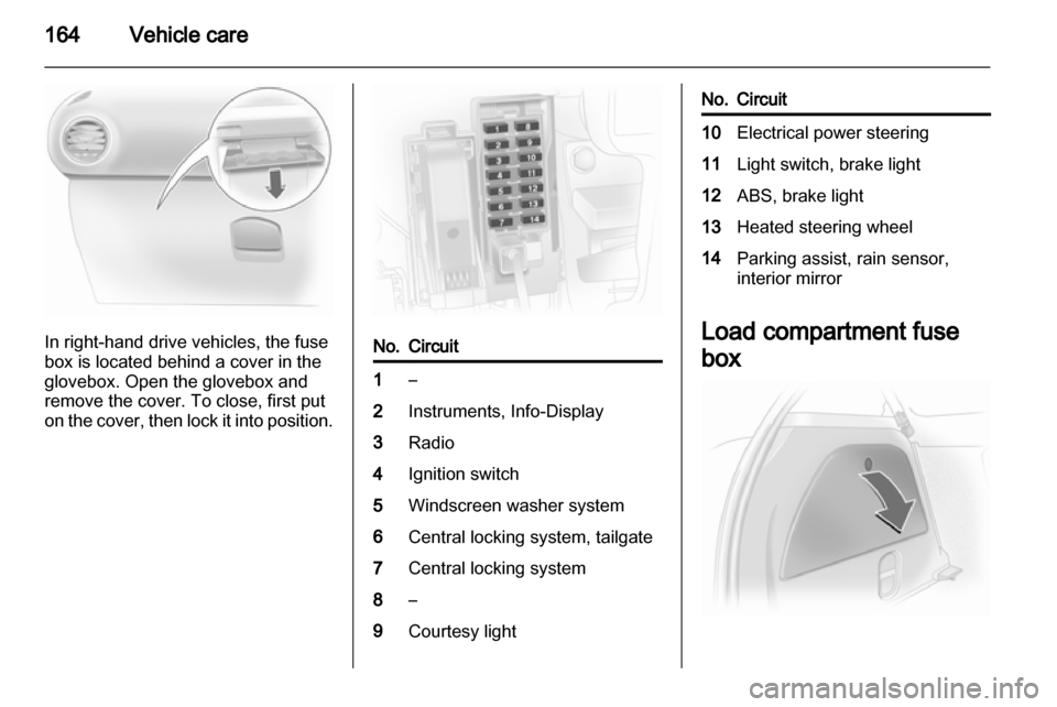 VAUXHALL CORSA 2012.5  Owners Manual 