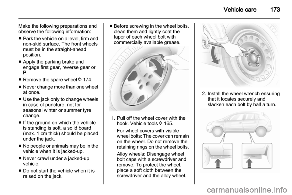 VAUXHALL CORSA 2012.5  Owners Manual 