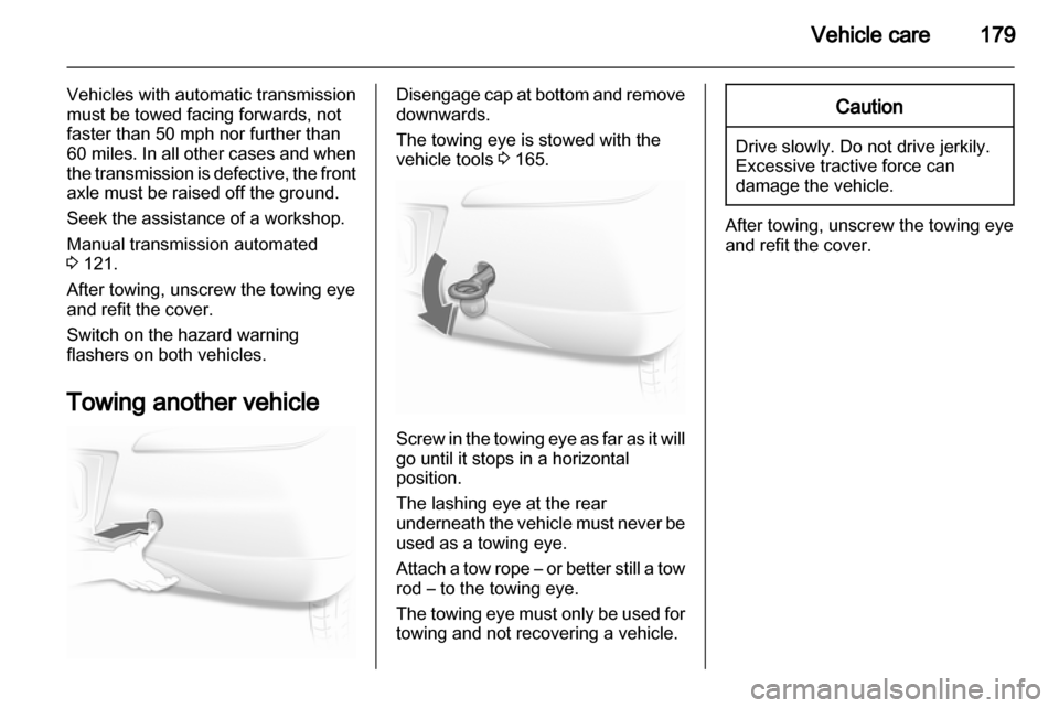 VAUXHALL CORSA 2012.5  Owners Manual 