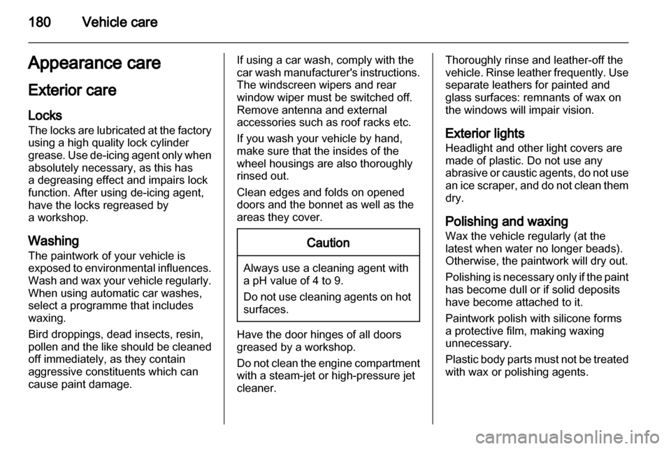 VAUXHALL CORSA 2012.5  Owners Manual 