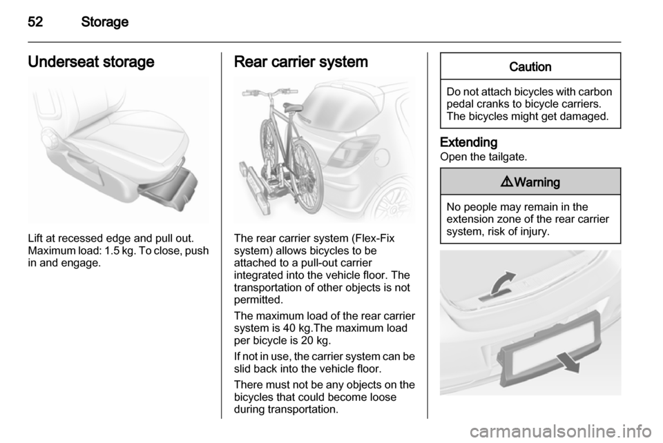 VAUXHALL CORSA 2012.5  Owners Manual 