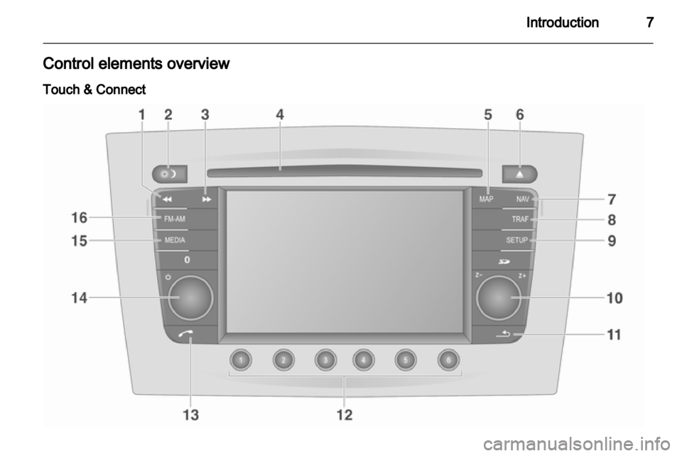VAUXHALL CORSA 2013  Infotainment system 