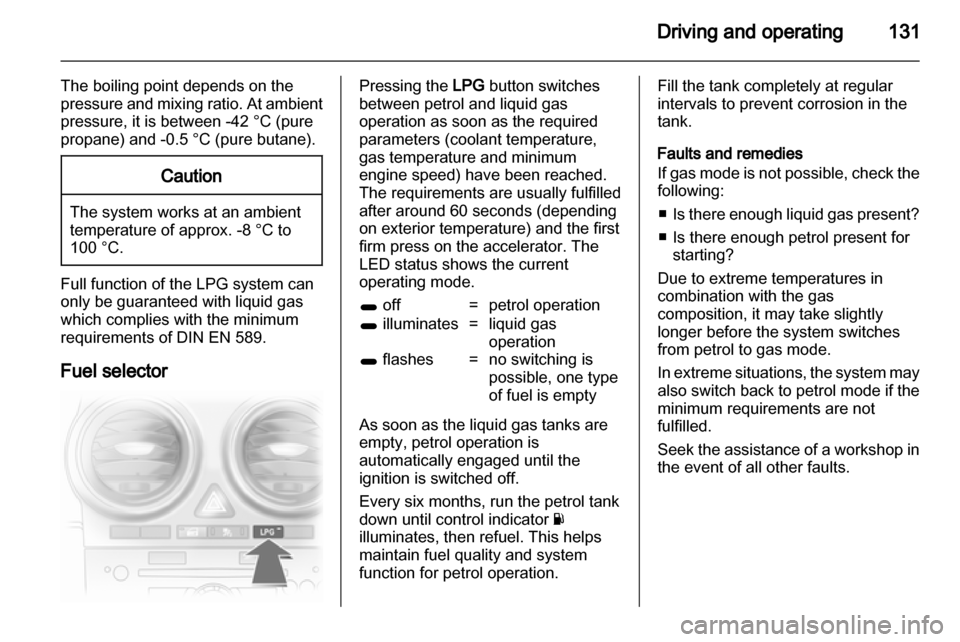 VAUXHALL CORSA 2013  Owners Manual 