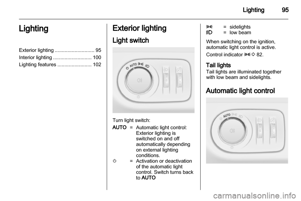 VAUXHALL CORSA 2013  Owners Manual 