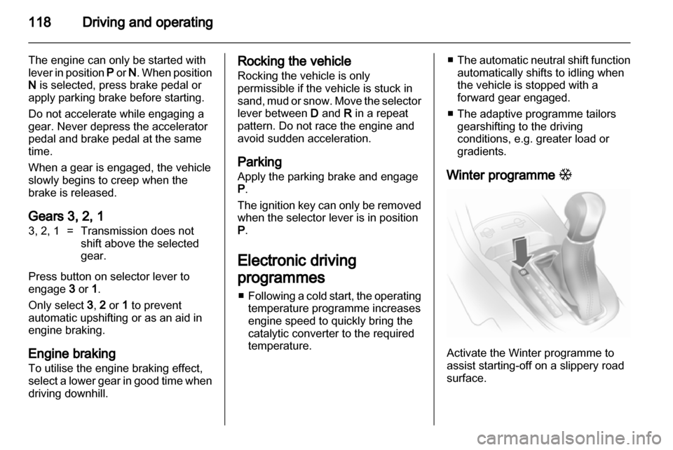 VAUXHALL CORSA 2013.5  Owners Manual 