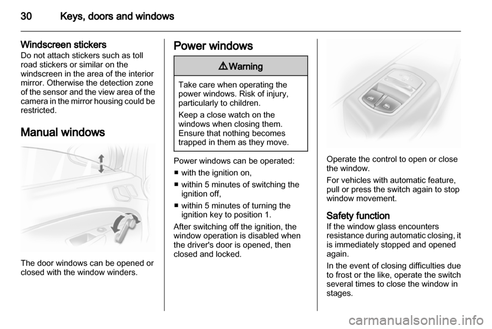 VAUXHALL CORSA 2013.5  Owners Manual 