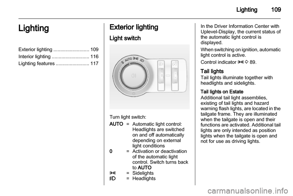 VAUXHALL INSIGNIA 2010  Owners Manual 