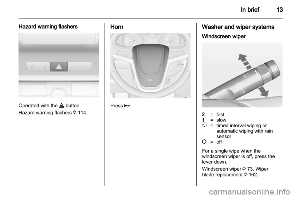 VAUXHALL INSIGNIA 2010  Owners Manual 