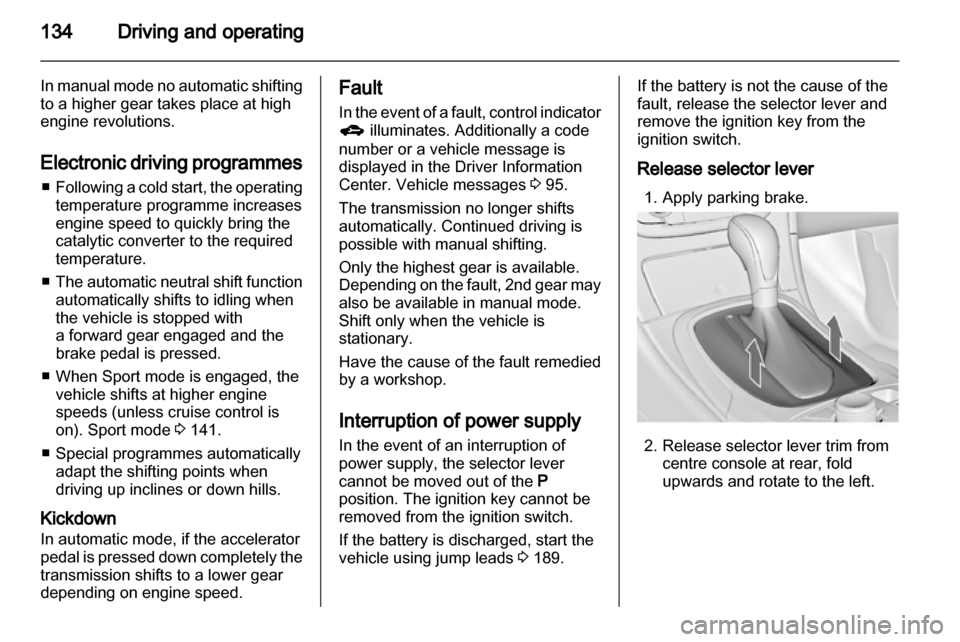 VAUXHALL INSIGNIA 2010  Owners Manual 