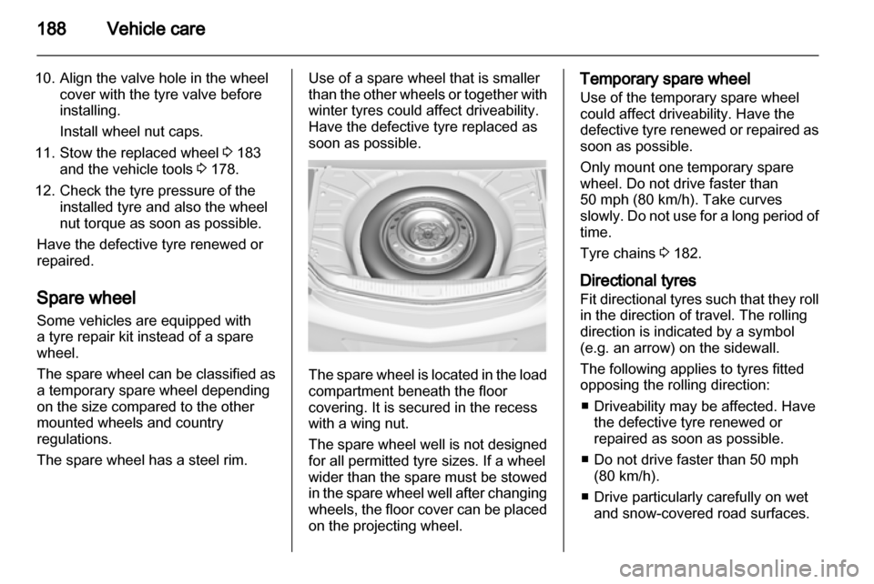 VAUXHALL INSIGNIA 2010  Owners Manual 