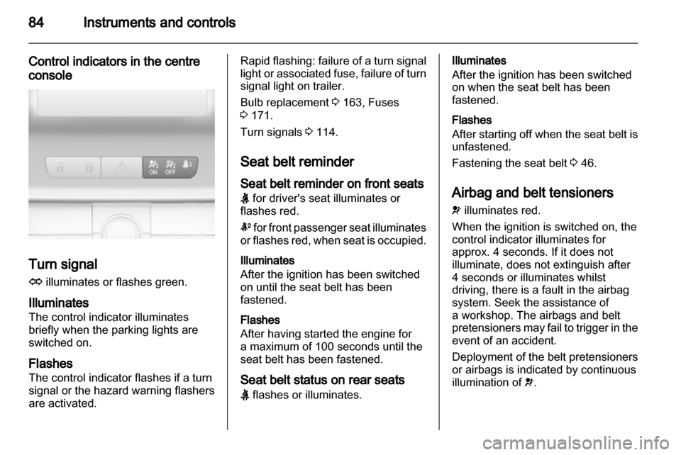 VAUXHALL INSIGNIA 2010  Owners Manual 