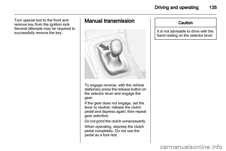 VAUXHALL INSIGNIA 2010.5  Owners Manual 