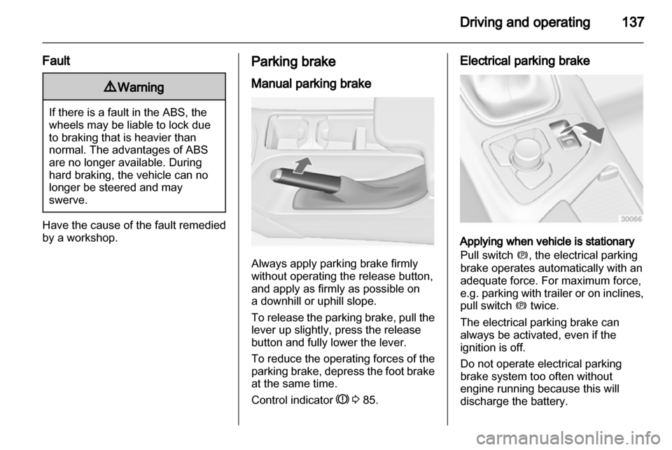 VAUXHALL INSIGNIA 2010.5  Owners Manual 