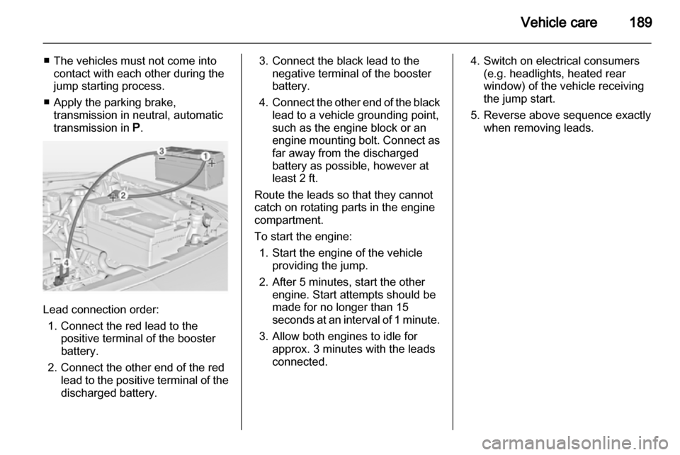 VAUXHALL INSIGNIA 2010.5  Owners Manual 