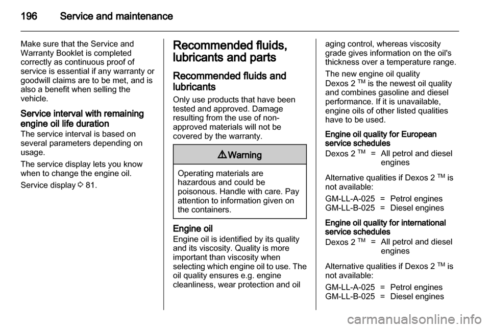 VAUXHALL INSIGNIA 2010.5  Owners Manual 