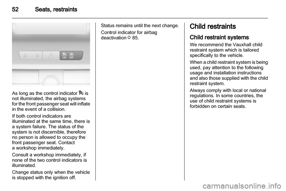 VAUXHALL INSIGNIA 2010.5  Owners Manual 