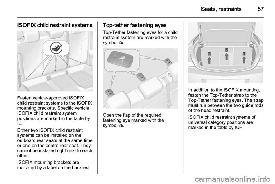 VAUXHALL INSIGNIA 2010.5  Owners Manual 