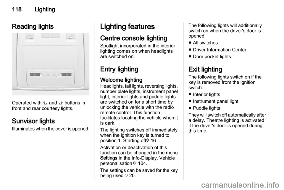 VAUXHALL INSIGNIA 2011  Owners Manual 