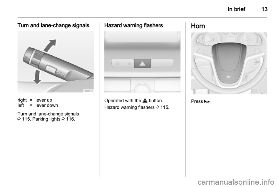 VAUXHALL INSIGNIA 2011  Owners Manual 