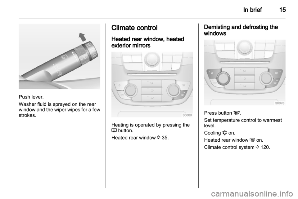 VAUXHALL INSIGNIA 2011  Owners Manual 