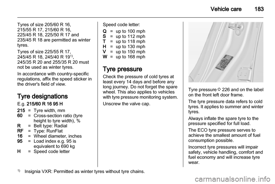 VAUXHALL INSIGNIA 2011  Owners Manual 