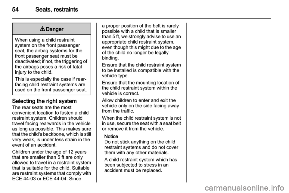 VAUXHALL INSIGNIA 2011  Owners Manual 