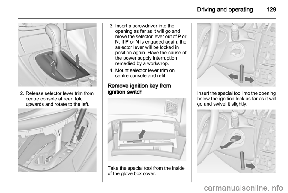 VAUXHALL INSIGNIA 2011.5  Owners Manual 