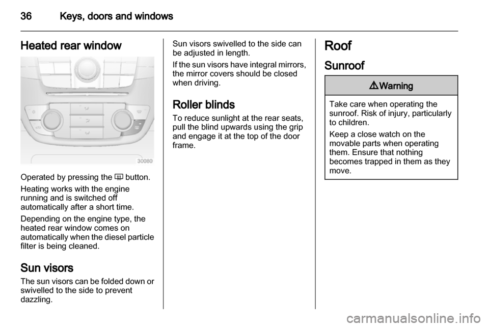 VAUXHALL INSIGNIA 2011.5  Owners Manual 