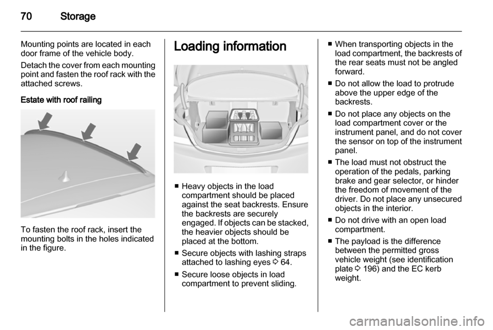 VAUXHALL INSIGNIA 2011.5  Owners Manual 