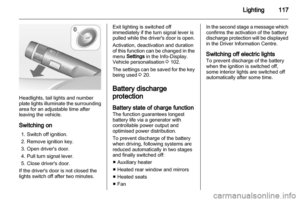 VAUXHALL INSIGNIA 2012  Owners Manual 